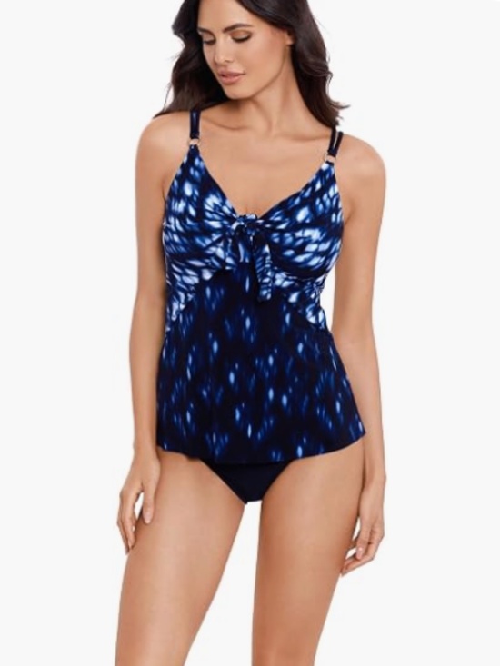Other - MagicSuit Women's Removable Soft Cup Adjustable Strap Tankini Top Sz 10 7593
